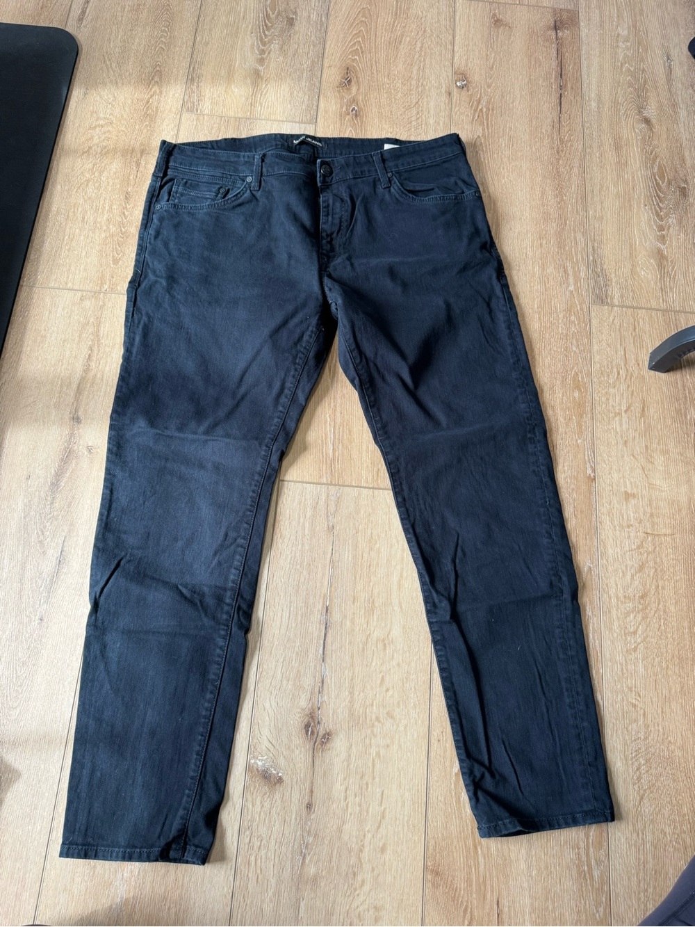 Mens Black Mavi Jeans Jake slim fit style Size 38x32